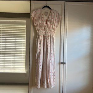 Ace&Jig Faye Midi Wrap Dress in Tulip EUC Medium M